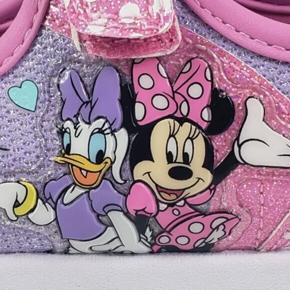 Disney Minnie Shoes for Girls - Pink Mary Jane LED Light Up Shoes Size 11 (19cm)